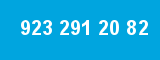 923 291 20 82 923 291 20 82